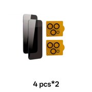 GJX 2026 New 8Pcs Screen Protector Anti-Peeping Design Clear Hd Display Style Projector Screen for Smartphones Tablets Projectors Privacy Protection Outdoor Use.