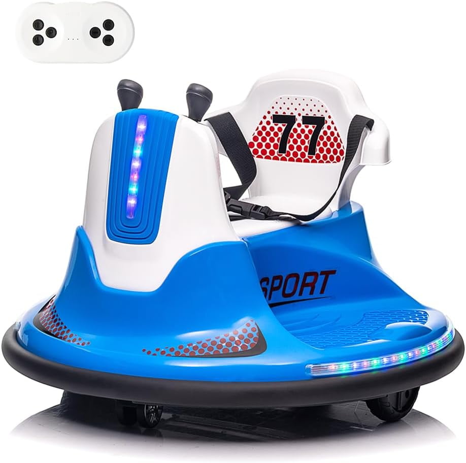 Ride on Bumper Car, Electric Kids Ride On Car with Remote Control