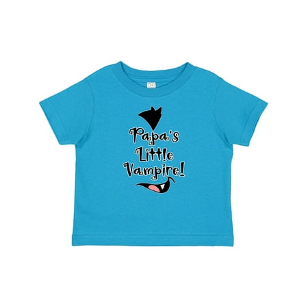 

Inktastic Halloween Papa s Little Vampire Gift Baby Boy or Baby Girl T-Shirt