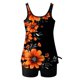 thumbnail image 5 of Traje de baño de dos piezas para mujer, trajes de baño para mujer, traje de baño de dos piezas de moda con estampado y cintura alta para mujer, 5 of 5