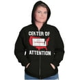 thumbnail image 4 of Kansas Center of Attention Heartland Unisex Fleece Graphic Zip Up Hoodie Brisco Brands 4X, 4 of 5