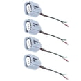 thumbnail image 2 of Conector de faro de cerámica de 4 Uds., enchufe precableado que reemplaza el adaptador de enchufe resistente fácil de instalar para enchufe hembra H13, 2 of 8