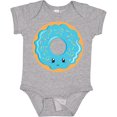 thumbnail image 3 of Inktastic Blue Donut Boys or Girls Baby Bodysuit, 3 of 5