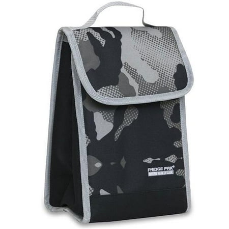 Fridge Pak Camo Print Tall Lunch Bag