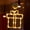 C, variant on Chmadoxn Christmas Lights, LED Christmas Window Lights, Decoration Lighted Bell-Tree-Reindeer-Snowflake-Star Battery Operated with Suction Cup for Christmas Window Glass Wall Indoor Decor