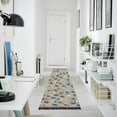 thumbnail image 4 of Yayeee Runner Rug for Bedroom 2'x6' Machine Washable Hallway Non Slip Mat, Gray Acorns Pattern, 4 of 8