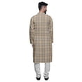 thumbnail image 3 of Atasi Long Sleeve Kurta Printed Button Down Asymmetric Designer Kurta For Boys, 3 of 5