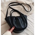 thumbnail image 2 of LinYooLi Sac à Main Doux pour Femmes Mode Panier Froncé Sac à Bandoulière Petit Sac Hobo Mignon, 2 of 5