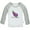 Long Gray Raglan T-shirt, variant on iDzn E is For Eggplant Funny T shirt For Baby, Newborn Babies T-shirts, Infant Tops, 0-24M Kids Graphic Tees Clothing (Long Black Raglan T-shirt, 0-6 Months)