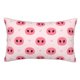 thumbnail image 1 of Fotbe Pig Noses Funda de Almohada Decorativa Estilo Occidental, Lujo en Algodón, Fundas para Almohadas King, Cojín Estampado para Decoración del Hogar-20"x30", 1 of 6