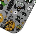 thumbnail image 5 of Halloween Witch Spooky Icons Pattern Dish Drying Mat for Kitchen 1 Pack, Ultra Absorbent Microfiber Dishes Drainer Mats,16x18in(41x46cm), 5 of 6