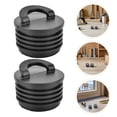 thumbnail image 1 of SOPOTUTU 8Pcs Kayak Scupper Plug Kit Black Rubber Universal Fit Leakproof Drain Hole Stoppers for Boats, 1 of 8