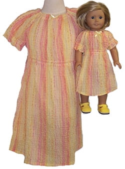 matching girl doll clothes