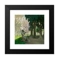 thumbnail image 2 of Kazimierz Stabrowski 20x20 Black Modern Framed Museum Art Print Titled - Faun - Villa Borghese (1924), 2 of 5