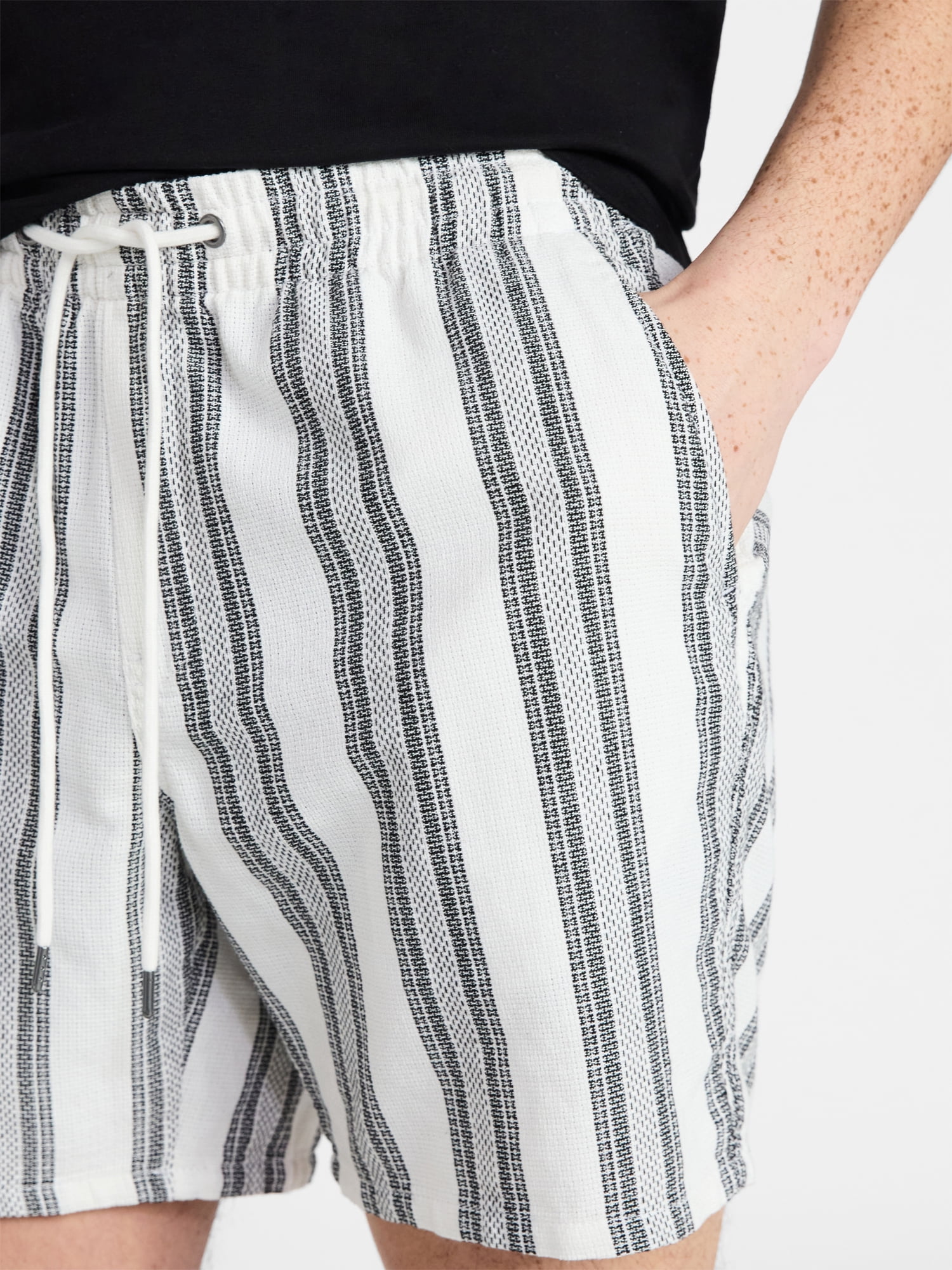 No Boundaries Textured Shorts, 6" Inseam, Men's XS-5XL