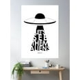 thumbnail image 2 of Let'S See Them Aliens Poster Wall Art, Modern Wall Decor For Living Room Bedroom, 24x36 UNFRAMED, 2 of 3