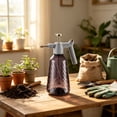thumbnail image 5 of Wind Pressurized Water Spray Bottle, Continuous Fine Mist Sprayer for Household Cleaning, Plastic, White, 5 of 6
