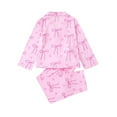 thumbnail image 4 of Lopecy-Sta Winter Pajamas Set Soft Button 2 Piece Cute Print Long Sleeve Tops with Pants Sleepwear Loungewear, 4 of 9