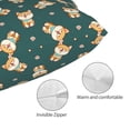 thumbnail image 3 of Sikiie Cute Shiba Pillow Covers, Throw Pillow Case Cushion Covers,Cushion for Bedroom,Couch,Home-14"x20", 3 of 6