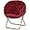 Red, variant on Faux Fur Chair, Folding Chair Soft Lounge Chair, Portable Moon Chair for Bedroom, Dorm Rooms, Apartments, Lounging, Garden and Courtyard(Red)