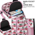 thumbnail image 4 of Crossbody Sling Backpack for Women Men Cute Cherry Pattern Shoulder Sling Crossbody Casual Chest Bag for Travel Sports Running Hiking, 4 of 6