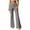 (Fashion 62)Gray, variant on Women's Office High Waist Flare Pants Slimming Stretch Bootcut Trousers with Front Seam