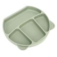thumbnail image 1 of Silicone Suction Dishware Plate, Divided Design Suction Feature Keeps Plates In Place Suction Plates For Babies And Toddlers, 1 of 8