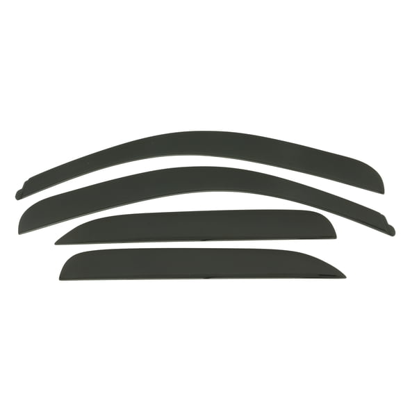 Auto Ventshade 994027 Rainguard Ventvisor Low Profile; In-Channel; Smoke Gray; Acrylic; Set of 4