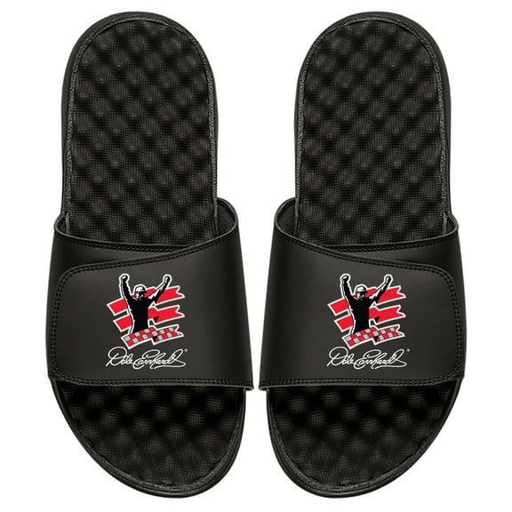 Men's ISlide Black Dale Earnhardt NASCAR Driver Slide Sandals