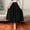 Black, variant on WILLBEST Neon Orange Dress Women’S Summer Elastic Waist Pleated A Line Flowy S Tiered Long Beach Skirt Dress