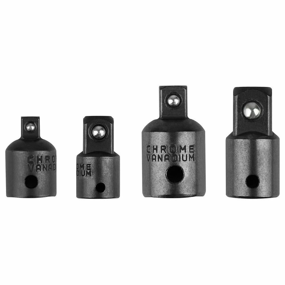 3/8" to 1/4" 1/2 inch Drive Ratchet Socket Adapter Reducer Air Impact Kit 