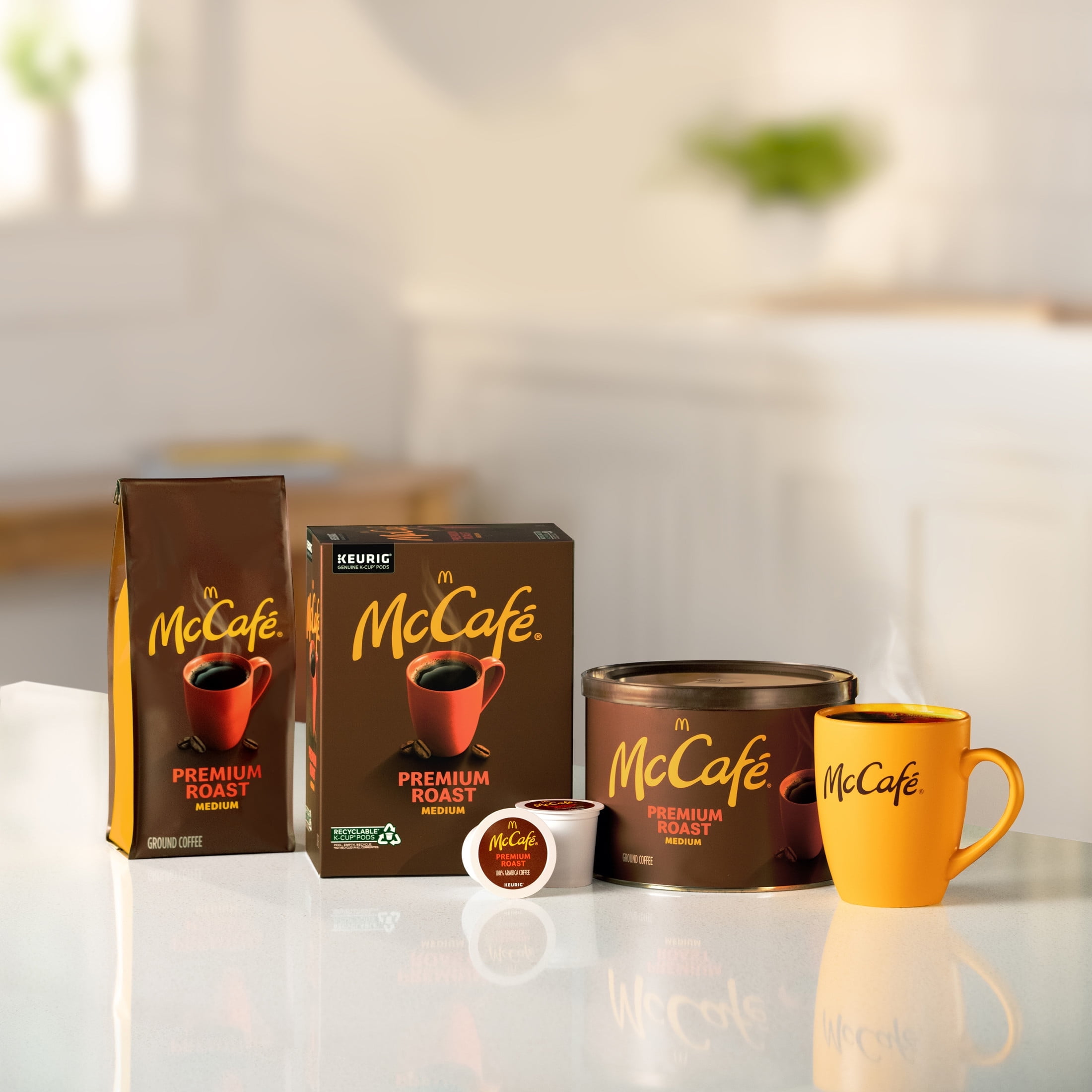 McCafe Premium Roast, Medium Roast, Ground Coffee, 30 oz