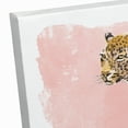 thumbnail image 5 of Creative Products Watercolor Leopard on Two Tone Blush 11x14 Canvas Wall Art, 5 of 5