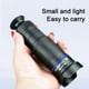 thumbnail image 5 of Lente para teléfono celular de 36 aumentos con clip, alta definición, kit, para teléfono celular, buena reproducción de color, compatible con diversos telescopios monoculares., 5 of 8