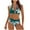 Green, variant on Ashirexll Bikini Sets for Women, High Waisted Bathing Suits for Women, Retro Printed Swimsuit Set Swimsuit Beach Skirt Set Split Swimsuit Set Green M
