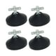 thumbnail image 5 of 4x Niveladores de patas para mesa de billar, parte de mesa de fútbol, nivelador de base para patas de muebles, tapete de pie ajustable antirayaduras,, 5 of 9