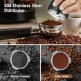 thumbnail image 2 of 54mm Espresso Accessories Kit, Espresso Distribution Tool, Spring Loaded Calibrated Tamper and Dosing Funnel Set, Coffee Distributor Leveler Fits Breville 54 mm Machines and Portafilter, 2 of 7