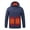 Blue, variant on ITSUN Heated Jacket Coat, Heated Vest, 9 Heating Zones, Double-control Three-speed Smart Heating Cotton Jacket , For Riding Skating Fishing Unisex Black,XXXL