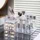 thumbnail image 3 of Acrylic Stackable Makeup Organizer With 3 Drawers,Acrylic Bathroom Organizers Storage,Clear Storage Bins for Lipstick,Brushes,Lotions,Eyeshadow,Nail Polish and Jewelry, 3 of 6