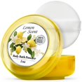 thumbnail image 1 of R-NEU Polvo corporal para mujeres con soplo de polvo sin talco, polvo luminoso con aroma a limón después del baño para una piel suave, extra grande, 1 paquete (5 oz), 1 of 5