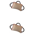 thumbnail image 1 of Almohada para morder de perro Methold con 3 manijas rojo blanco, 1 of 1
