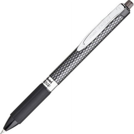 UPC: 0072512238653 | Pentel OH! Medium Point Gel Pens Medium Pen Point – 0.7 mm Pen Point Size – Black Gel-based Ink – Carbon Fiber Barrel