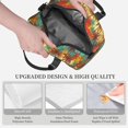 thumbnail image 3 of Honeii Colorful Hawaii Palms Print Lunch Box,Insulated Lunch Bag,Lunch Tote Bags,Leakproof Cooler Lunch Case for Travel Work Picnic, 3 of 7
