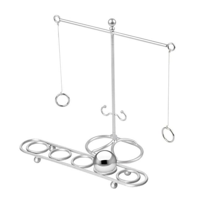 Jeu de Lancer de Crochets Accessoire Interactif Fournitures Éducatives de Divertissement Taille Compacte Durable Sans Bavures Enfants Exquis