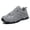 Gray, variant on YOURDIARY Men Women Breathable Hiking Shoes Durable Non-Slip Trail Sneakers for Camping Hiking