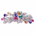 thumbnail image 1 of Vintage Rhinestone Wedding Hair Clip Crystal Cz Hair Barrettes Purple Crystal Barrette Cz Hairclip Decorative Headwear Crystal Wedding Headpieces, 1 of 2