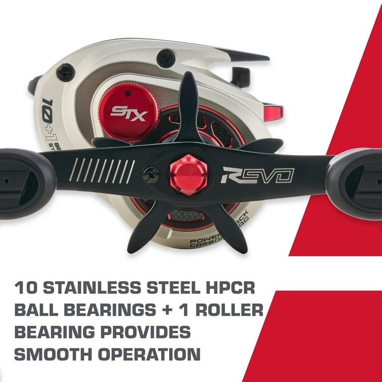 Abu Garcia Revo® STX Low Profile Reel, Left Hand Fishing Reel