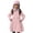 Pink-b, variant on Toddler Kid Baby Girls Wool Coat Cloak Button Jacket Long Sleeve Jacket Coat Peacoat Outwear Clothes Fall Winter Clothes for Birthday Gifts 3T