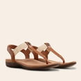 thumbnail image 3 of DREAM PAIRS Women's Orthotic Walking Sandals Comfortable Arch Support Sandals with Adjustable Straps Ergonomic Non-Slip T-Strap Dress Sandals for All-Day Wear, 3 of 8