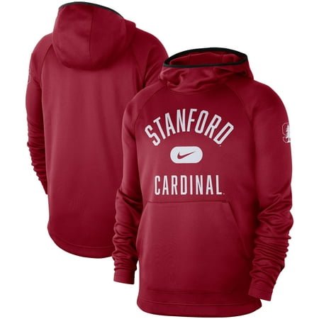 Men's Nike Cardinal Stanford Cardinal Basketball Spotlight Performance Raglan Pullover Hoodie